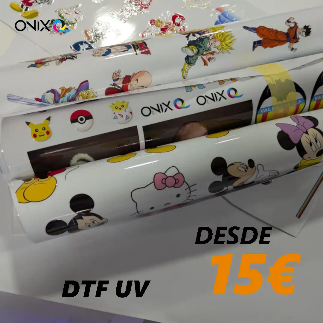 Impresión DTF UV